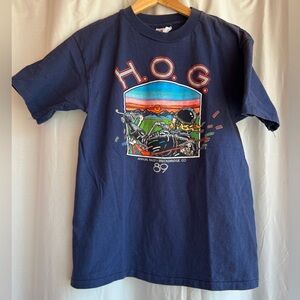 Harley Davidson 1989 VINTAGE HOG Owners Group Annual Rally Breckenridge Blue L